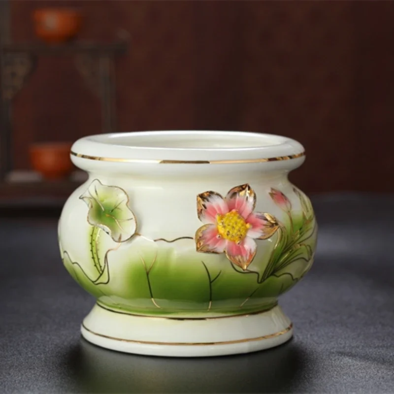 Candle Supplies Essential Oils - أدوات بوذا، مبخرة سيراميك لبوذا تحاكي