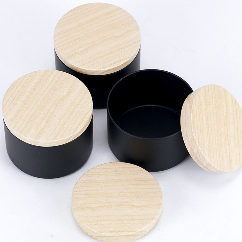 24 قطعة من برطمانات الشموع الس - مراجعة Black Tin Candle وسعره