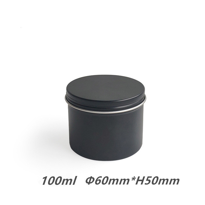 12/24 قطعة صندوق معدني مستدير  - مراجعة Black Tin Candle وسعره