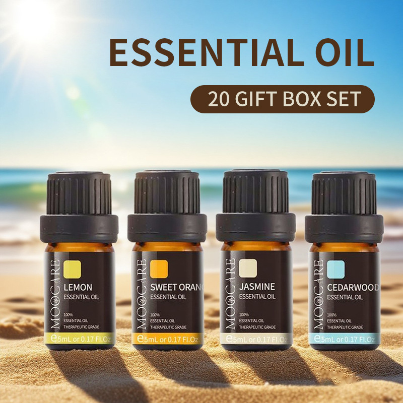 مجموعة زيوت عطرية للعلاج بالرو - مراجعة Candle Supplies Essential Oils وسعره