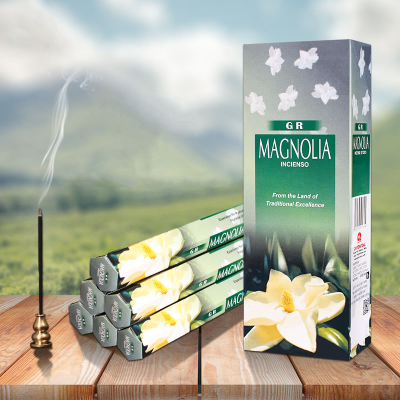 الهند البخور ماغنوليا نكهة الب - مراجعة Candle Supplies India وسعره