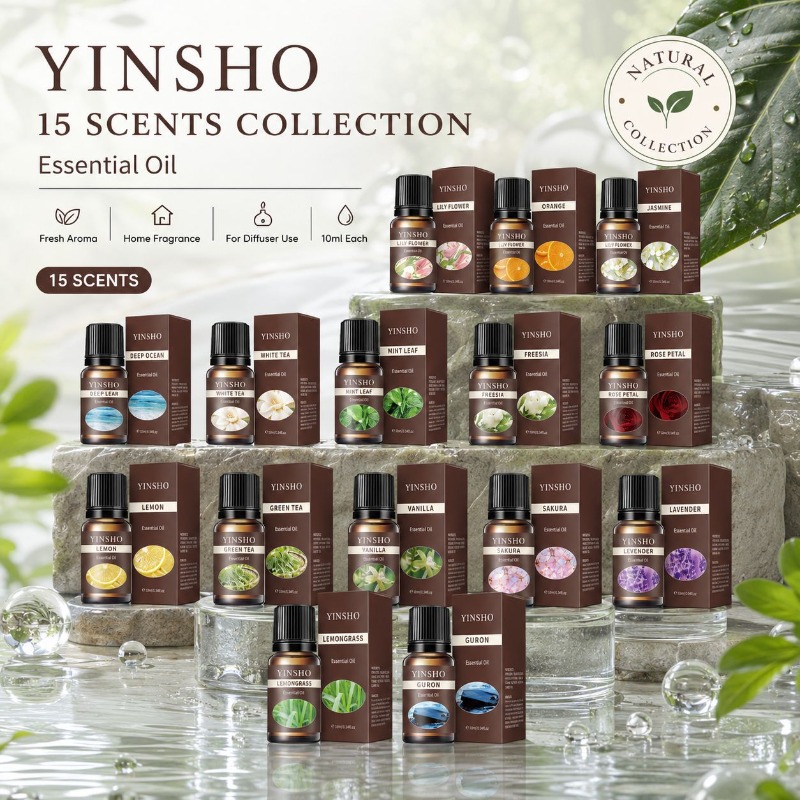 مجموعة زيوت عطرية أساسية 15 قط - مراجعة Candle Supplies Essential Oils وسعره